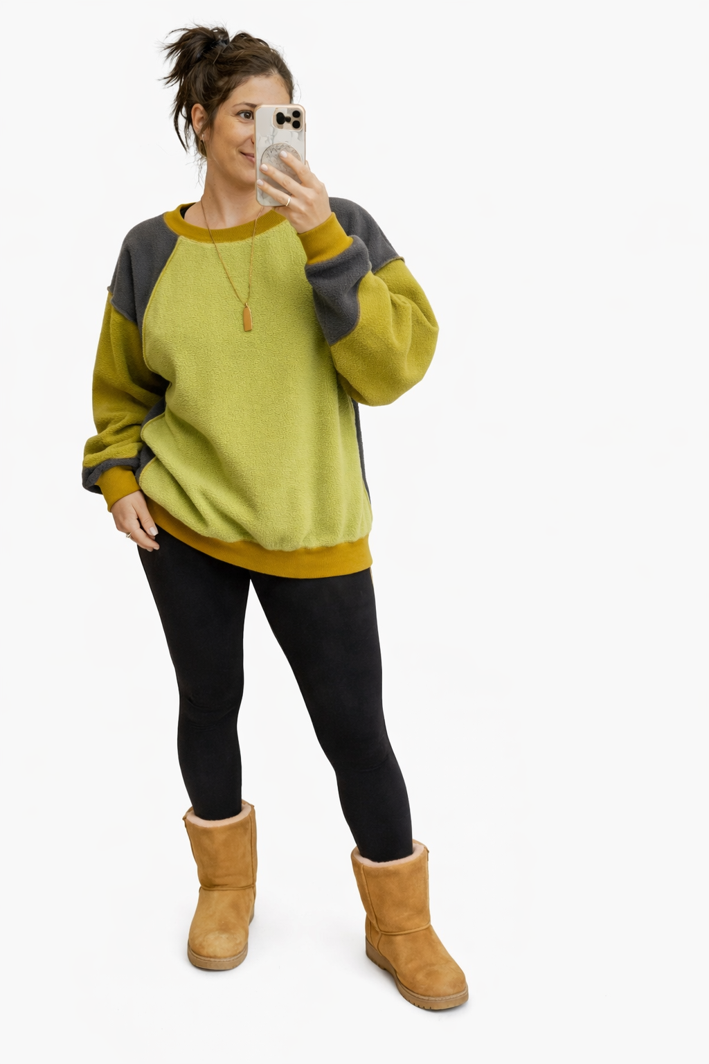 Green Oversized sweatshirt