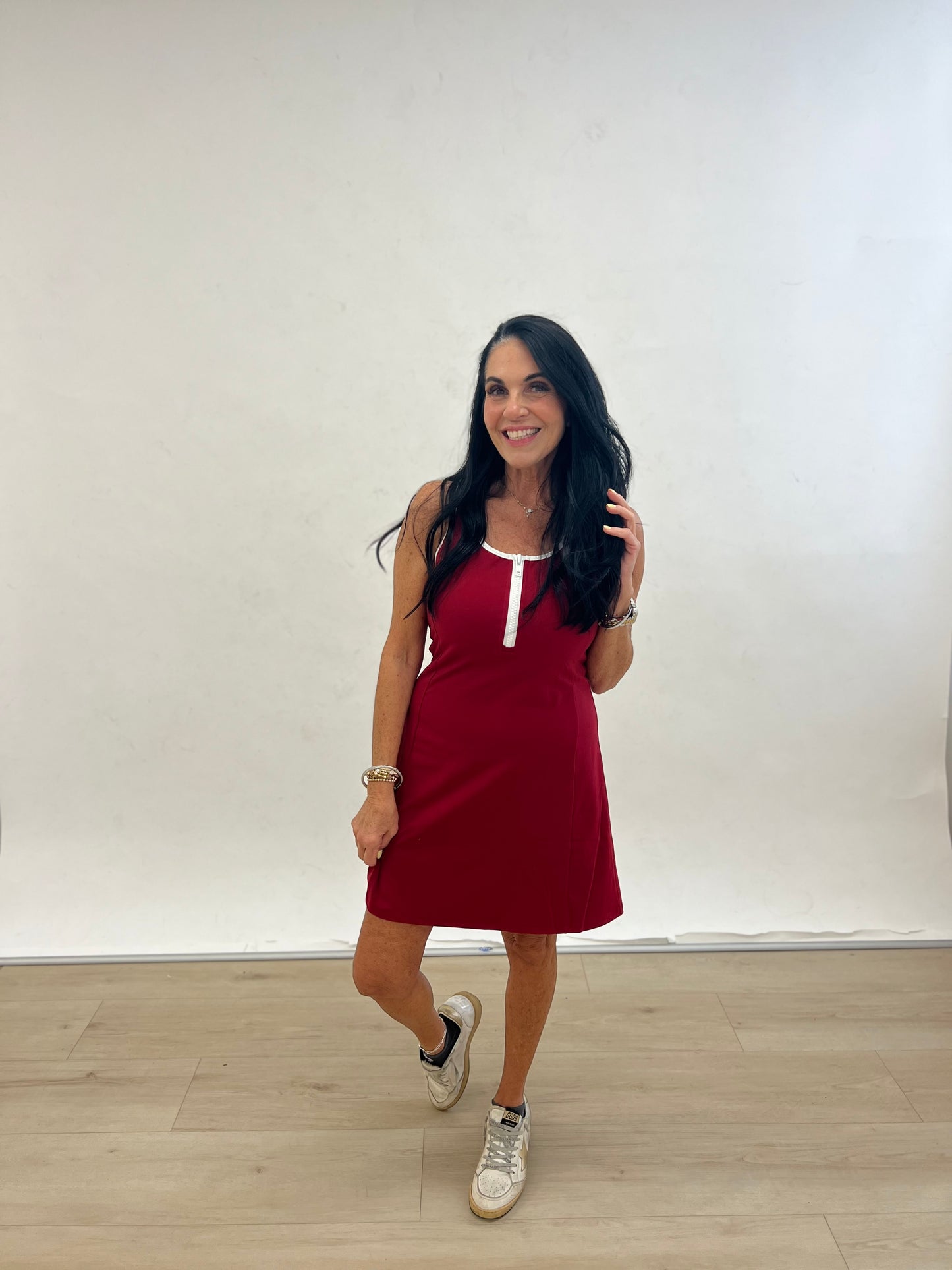 Crimson Athletic Dress