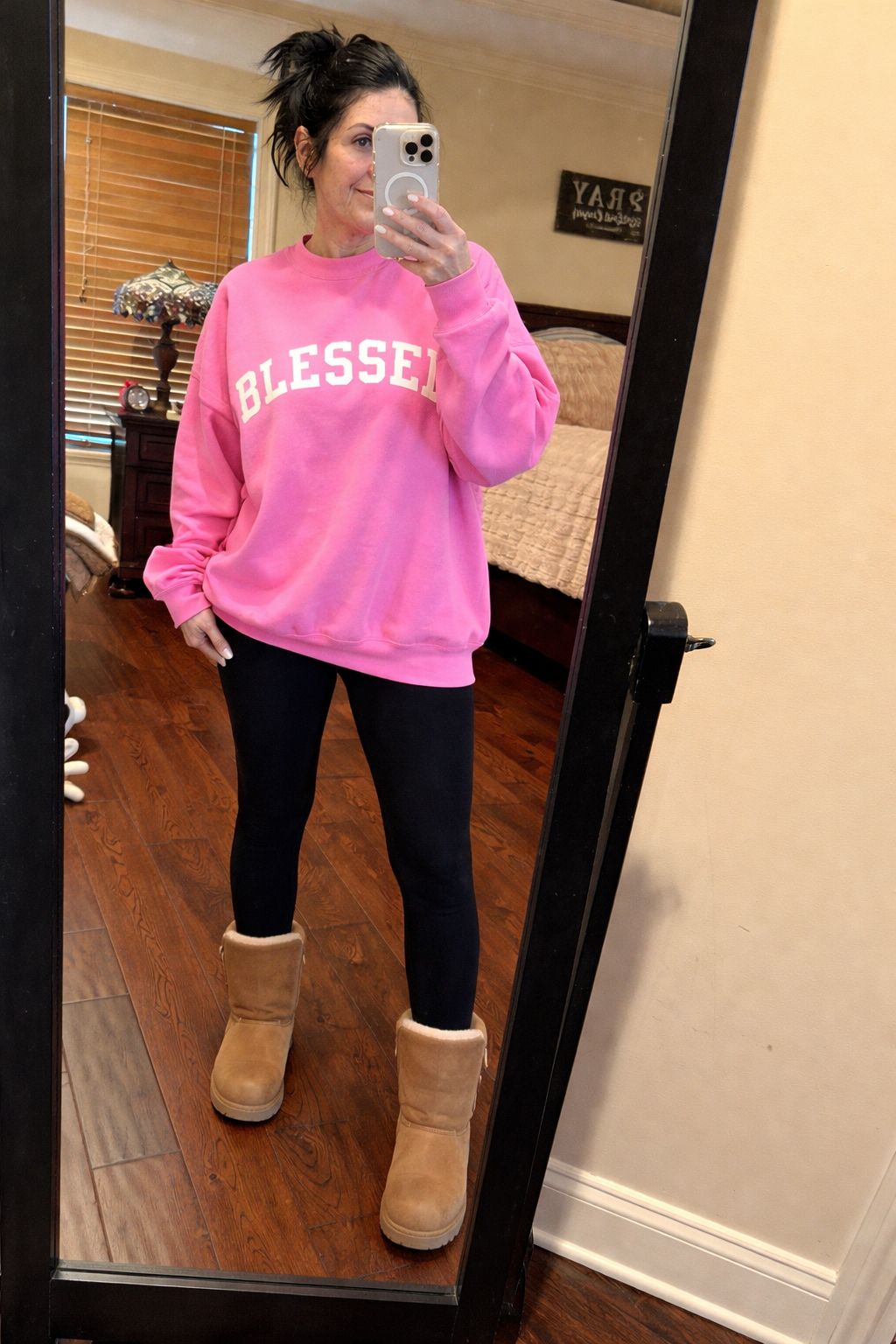 Blessed Mock Neck sweatshirt