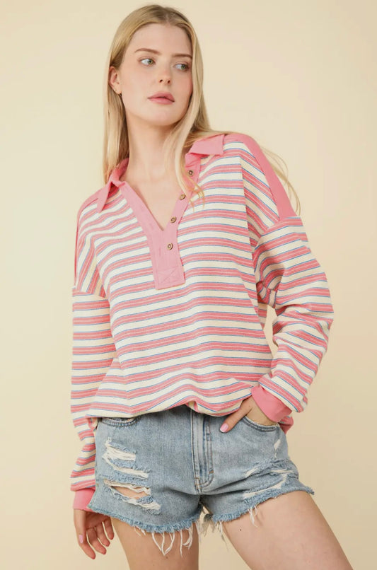 Stripe Sue Top